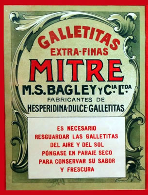 galletitas, las Mitre